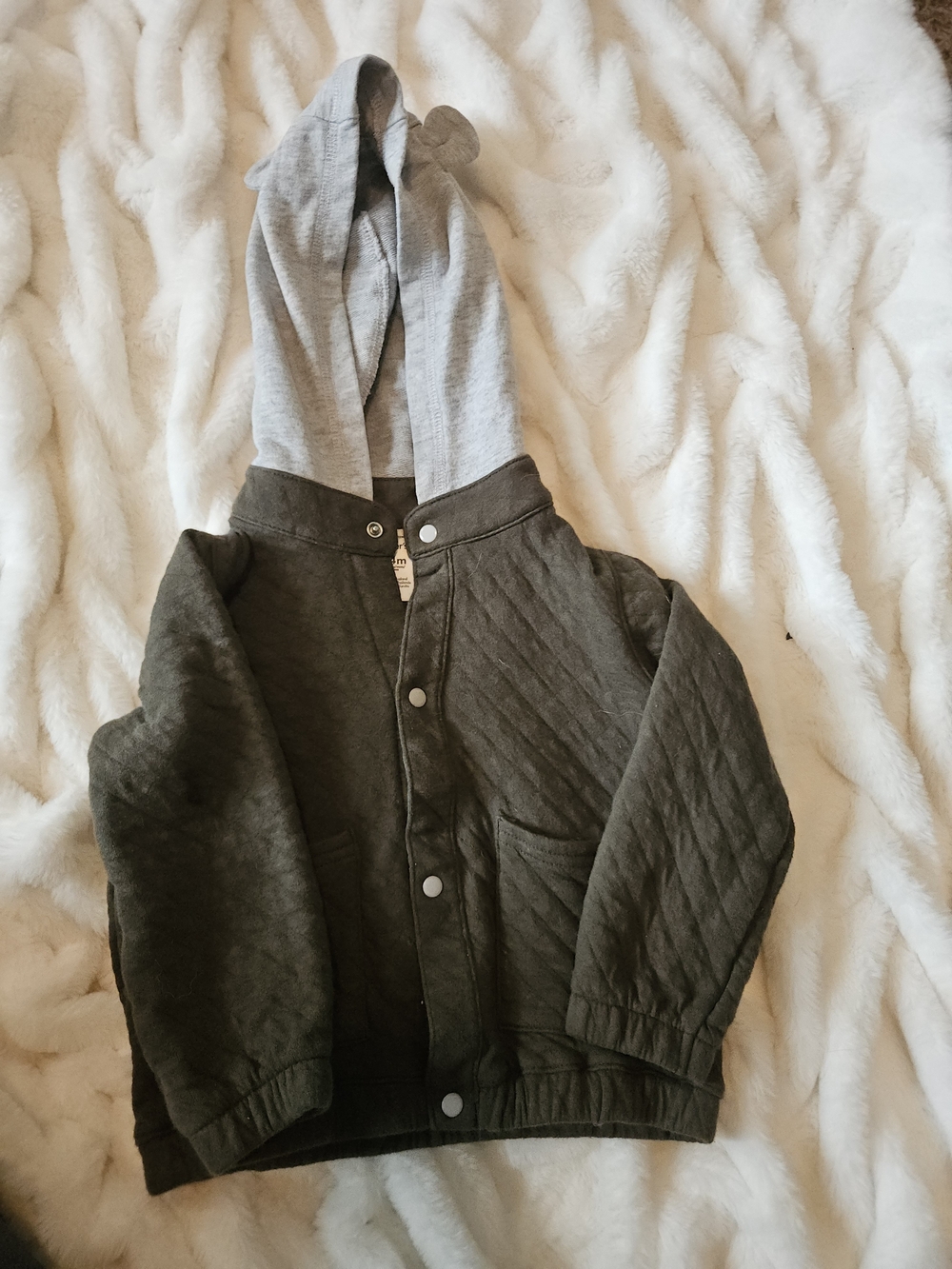 Kids Quilted Hooded Jacket - Carters 24 months